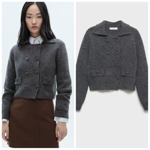 MANGO Short Cardigan